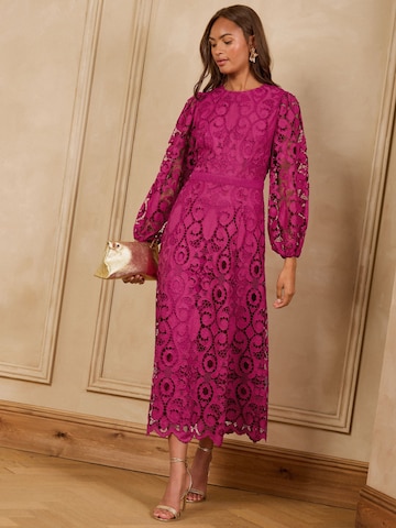 love & roses Kleid in Pink