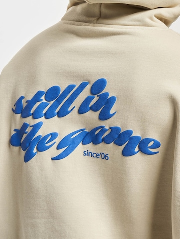 DEF Sweatshirt 'Game' in Beige