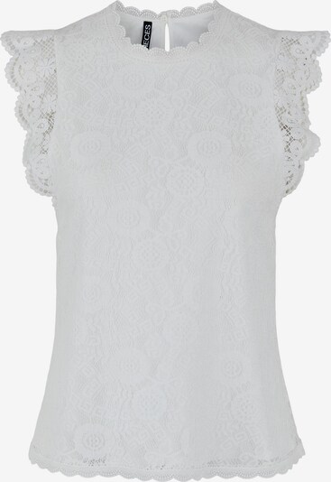 Bluză 'Olline' PIECES pe alb, Vizualizare produs