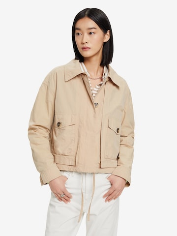 ESPRIT Between-Season Jacket in Beige: front