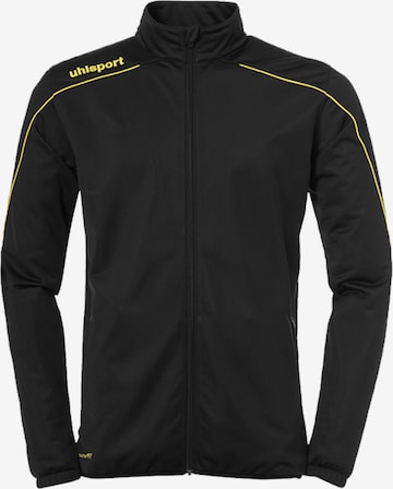 UHLSPORT Training Jacket in Black: front