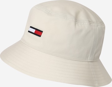 Tommy Jeans Hat in Beige: front