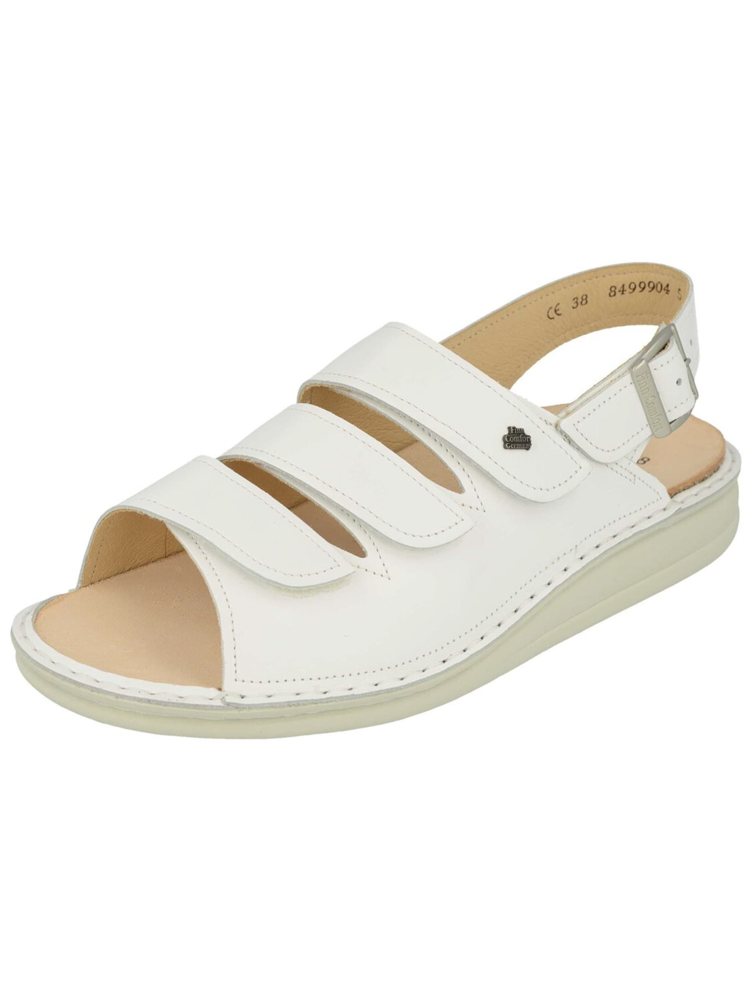 Finn Comfort - Sandalias '02509 001000' en blanco: frente