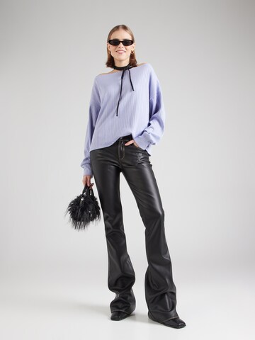 Abercrombie & Fitch Mikina – fialová