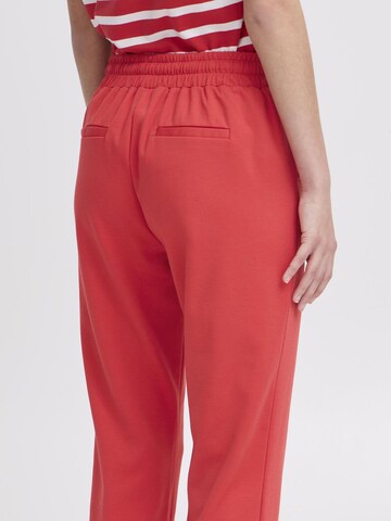 Coupe slim Pantalon chino ' BYRizetta ' b.young en rouge