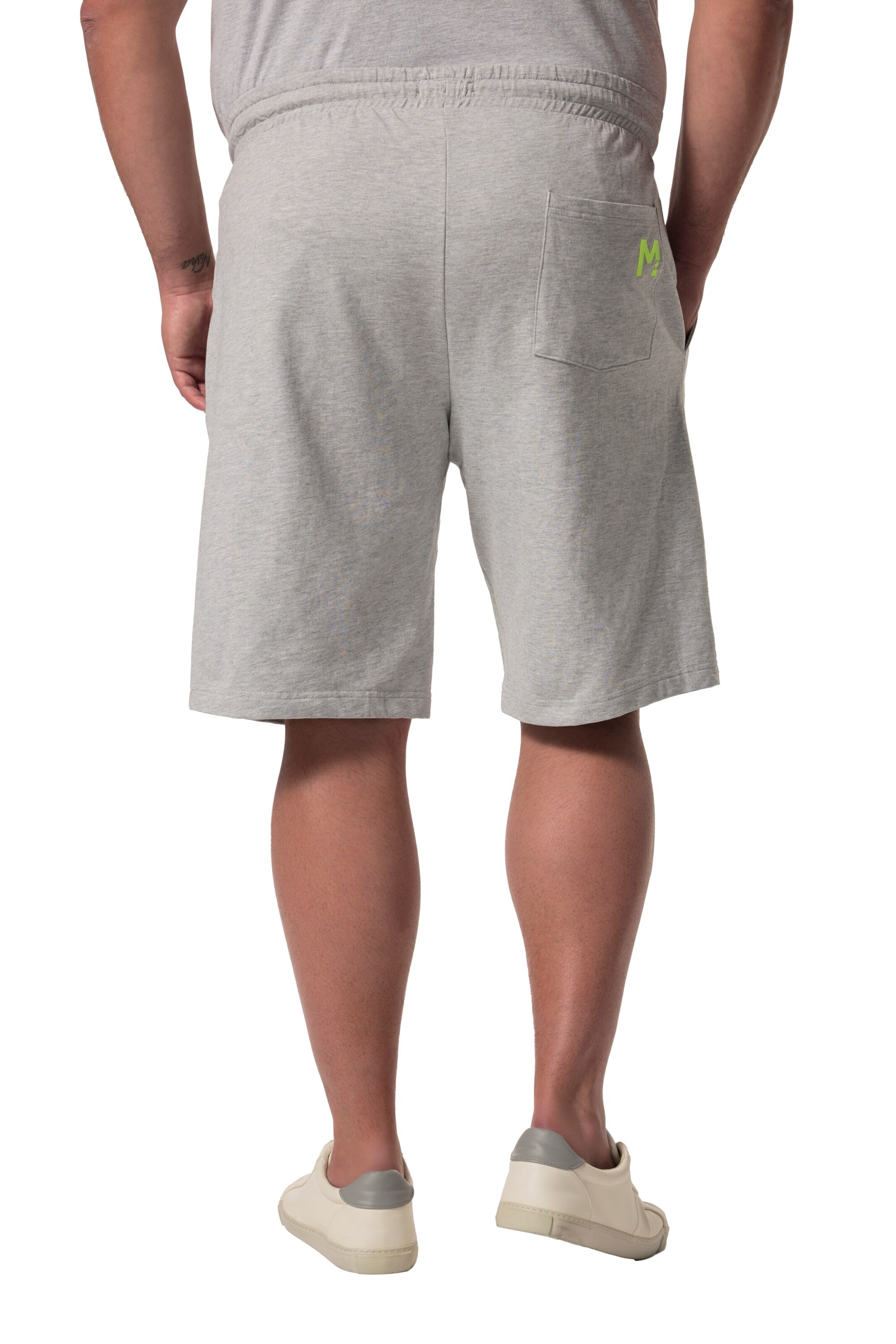 Men Plus Regular Broek in Grijs