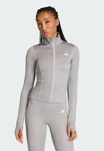 ADIDAS PERFORMANCE - Chaqueta de chándal en gris