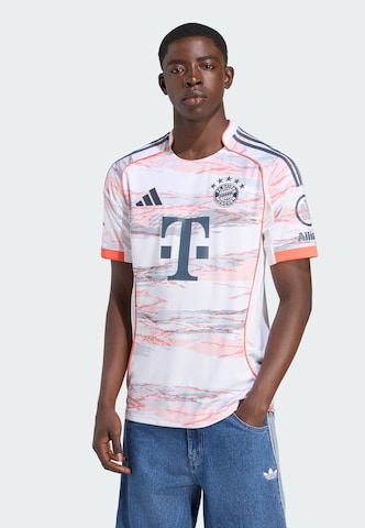 ADIDAS PERFORMANCE Spordisärk 'FC Bayern München 25/26', värv valge: eest vaates