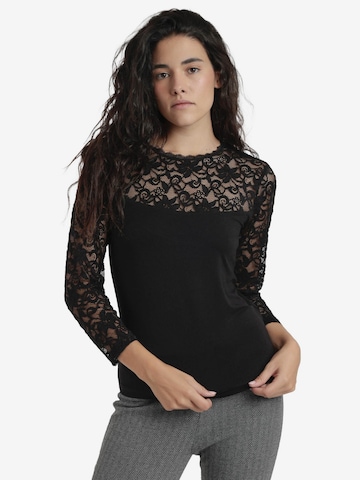 admas - Top en negro: frente