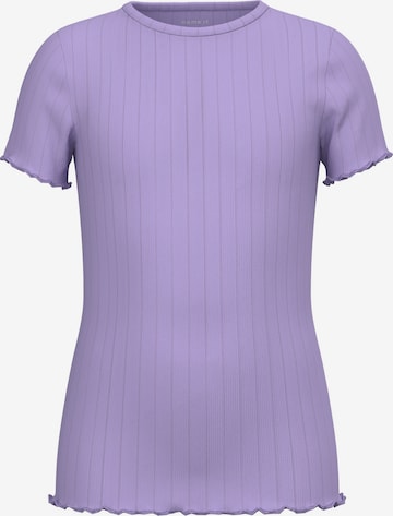 T-Shirt 'NORALINA' NAME IT en violet : devant