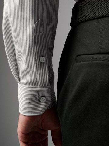 DESOTO Slim fit Button Up Shirt in Beige