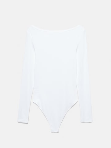 Pull&Bear Paitabody värissä valkoinen