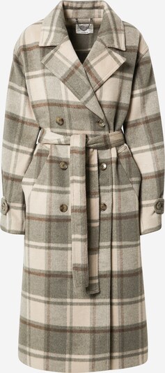 Guido Maria Kretschmer Collection Manteau mi-saison 'Lavina' en beige / marron / olive, Vue avec produit