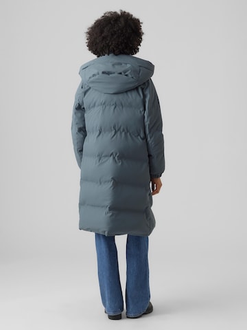 VERO MODA Wintermantel 'Noe' in Blauw