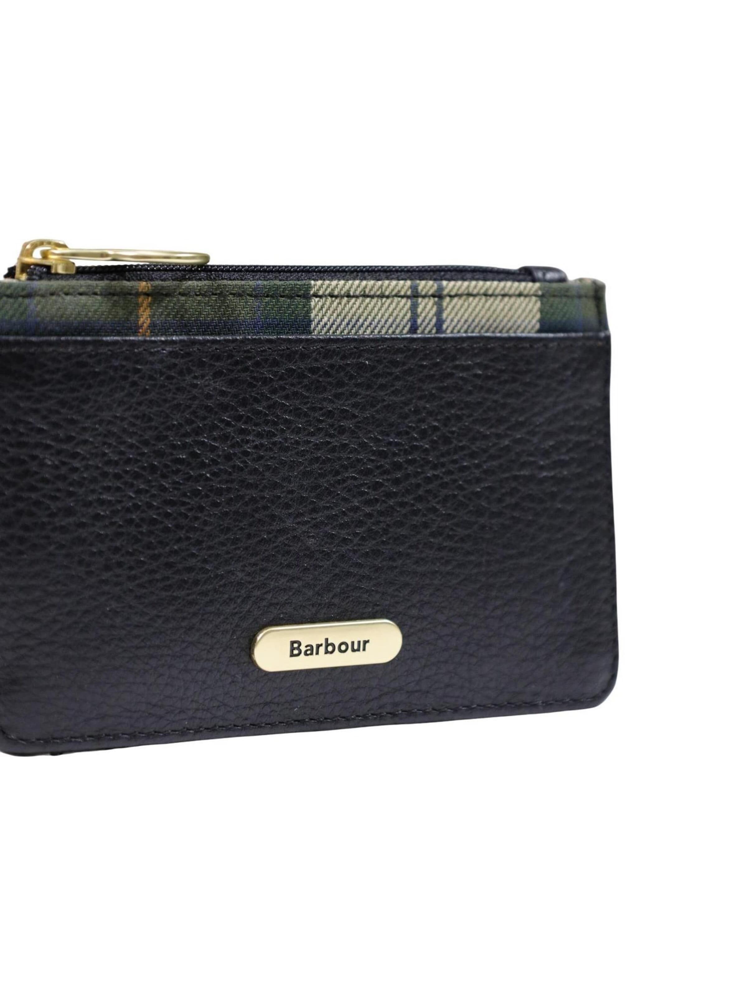 Portamonete 'ALDER LEATHER CARD HOLDER 262MLLG0035' di Barbour in nero