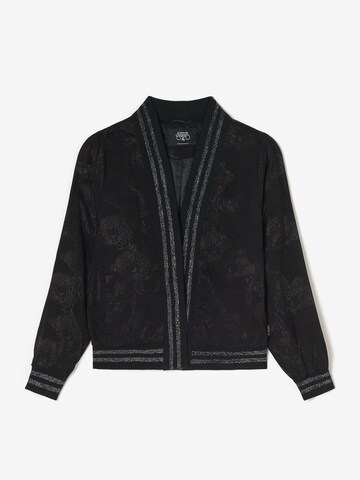 Le Temps Des Cerises Between-Season Jacket 'Clavel' in Black: front