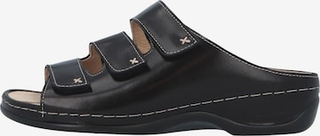 BERKEMANN Mule 'Franziska' in Black: front