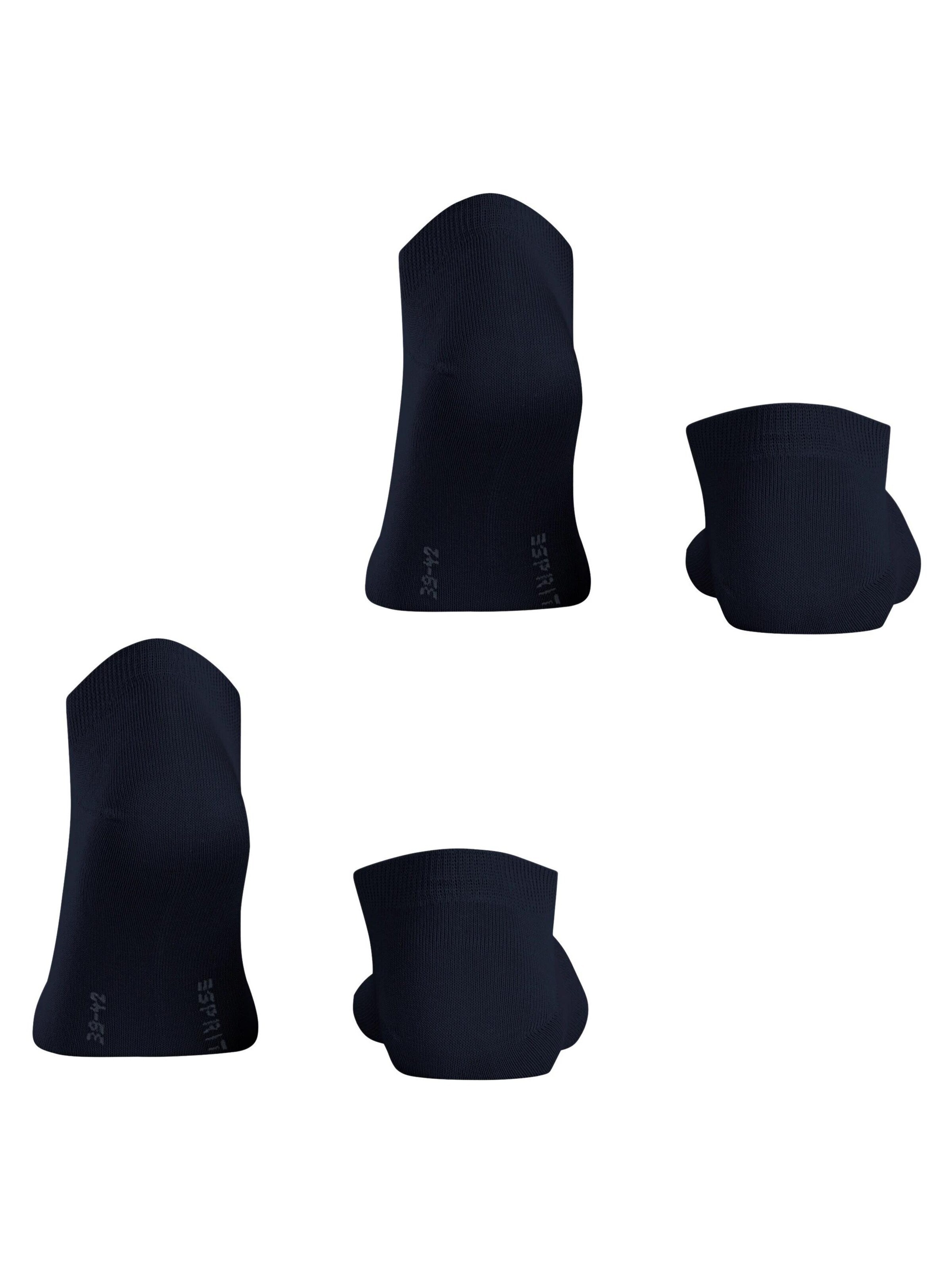 ESPRIT Füßlinge 'Basic Uni 2-Pack'‌‌ in Blau