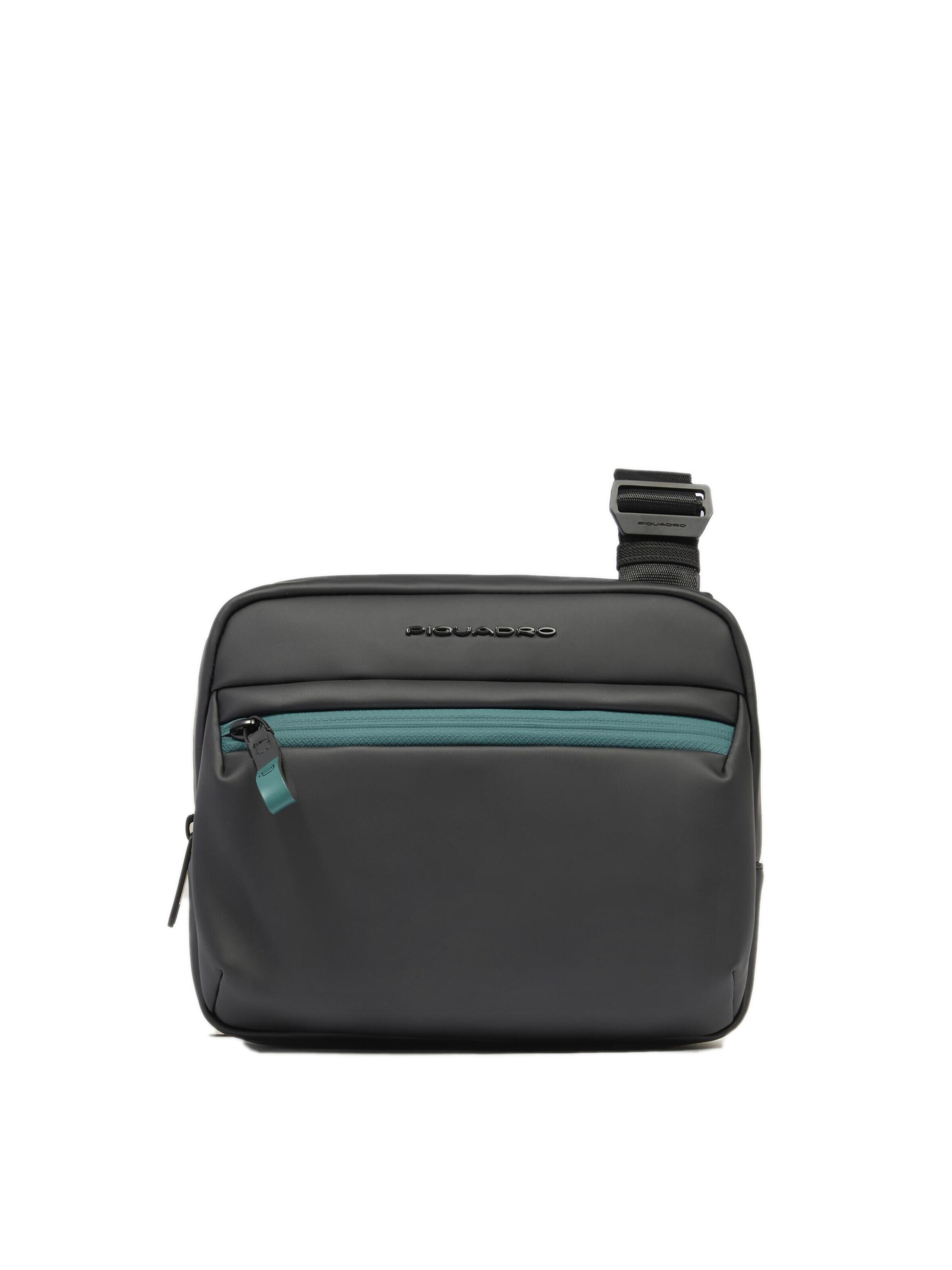 Sac à bandoulière Piquadro en noir : devant