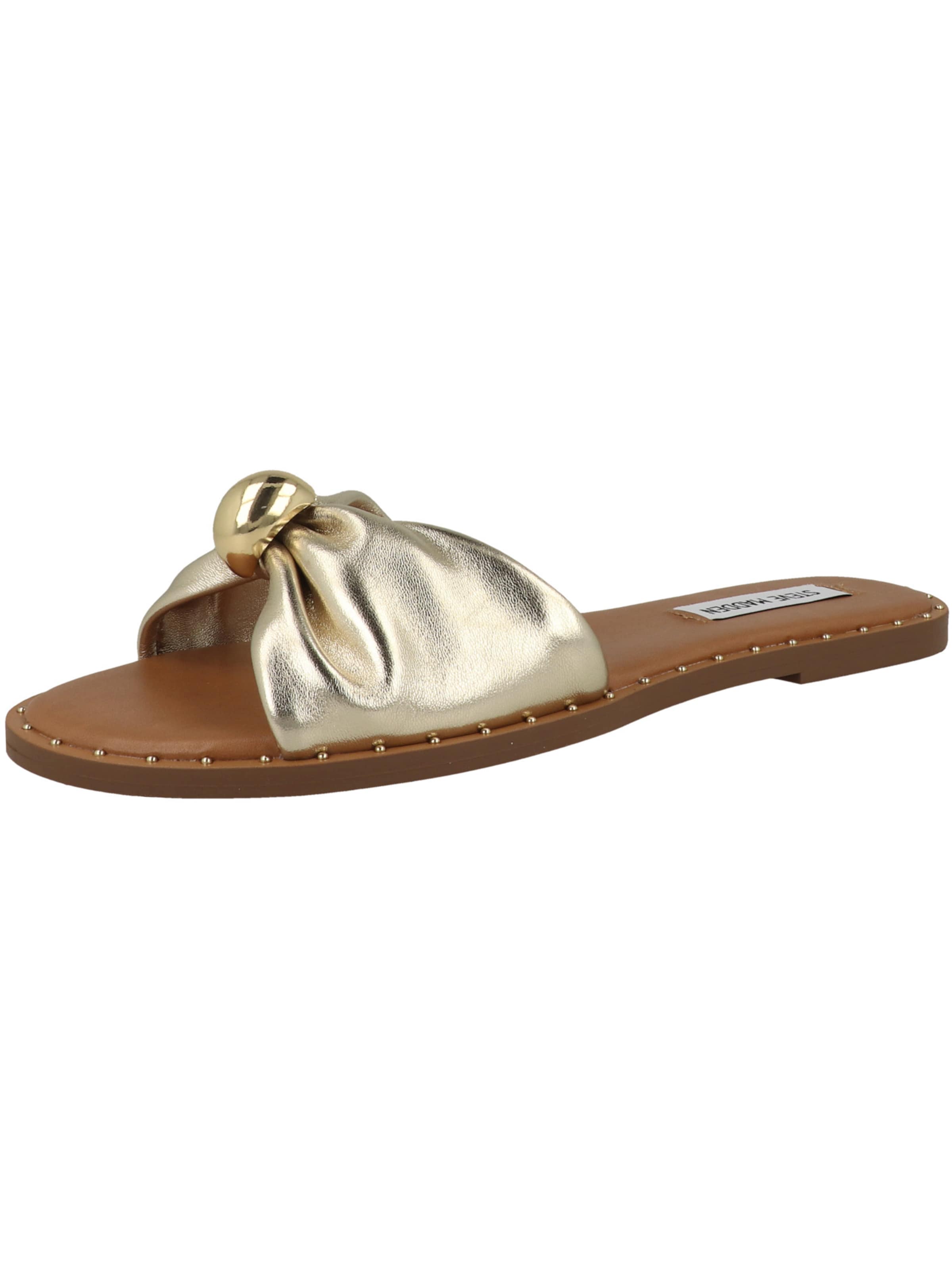 STEVE MADDEN Sandalen met riem 'Dipsy-CNE' in Goud: voorkant