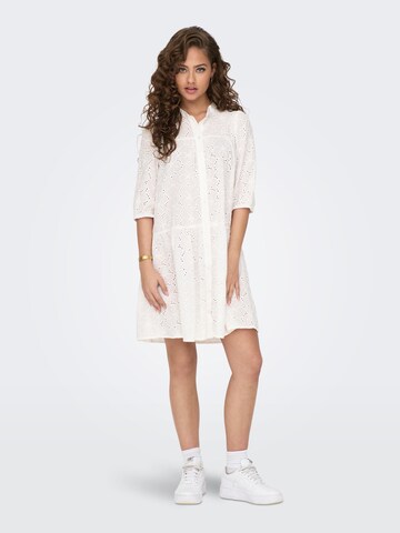 ONLY Kleid 'Nyla' in Weiß