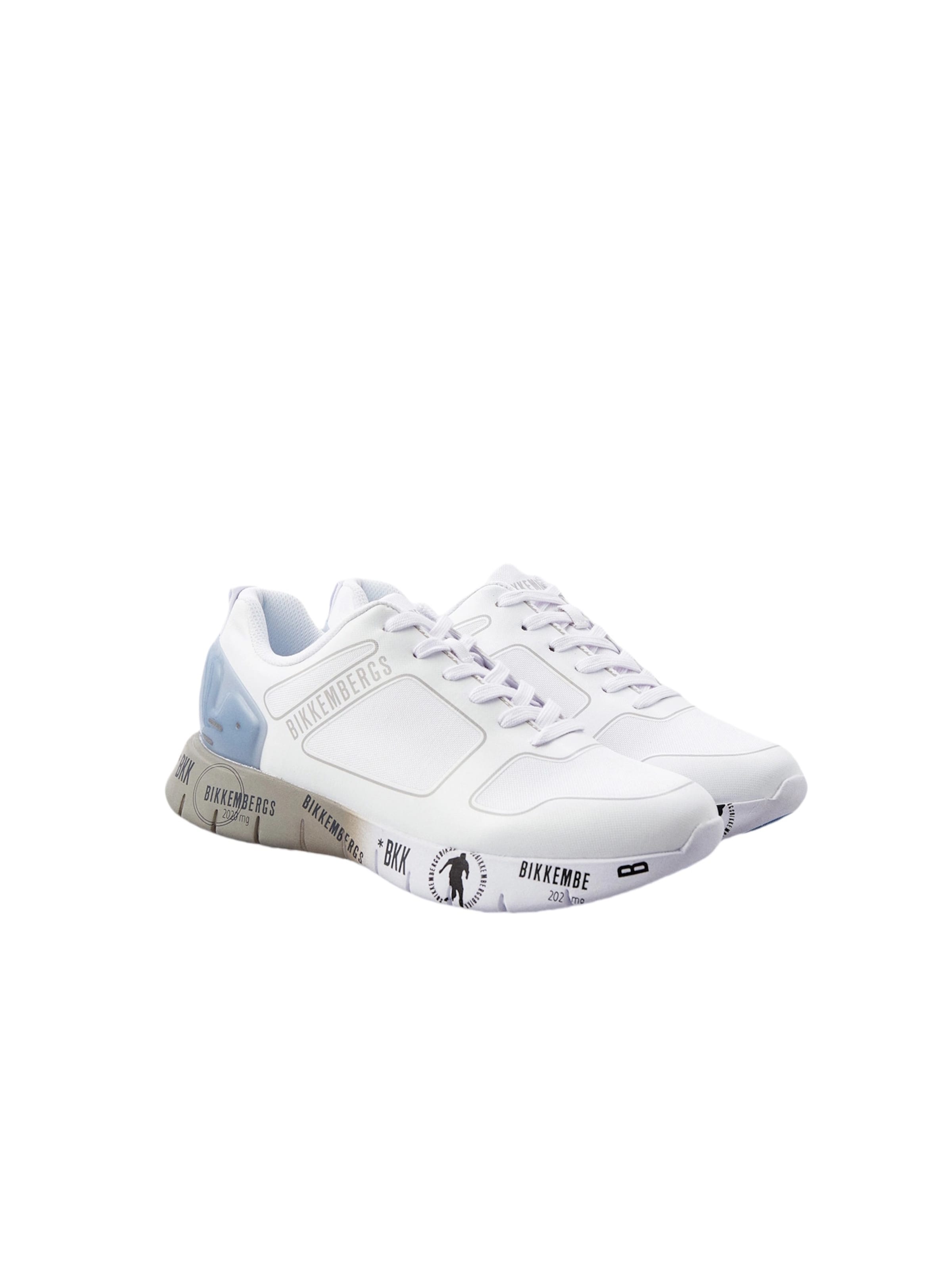 BIKKEMBERGS Sneakers laag 'Flavio' in Wit