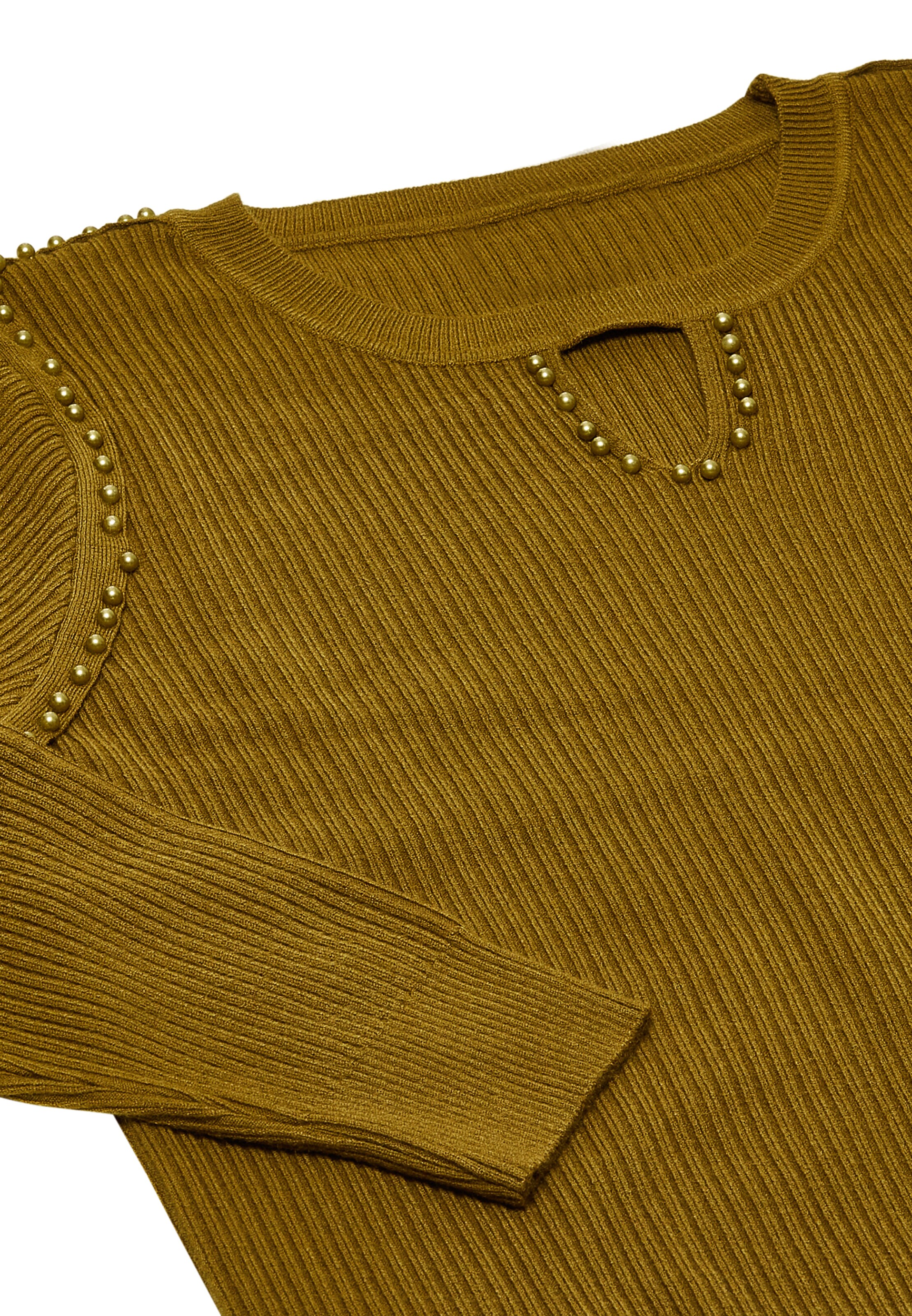 LEOMIA Свитер в Коричневый