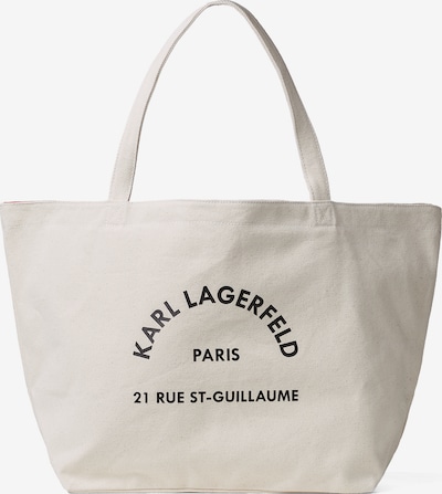 Karl Lagerfeld Nákupní taška - tělová / černá, Produkt