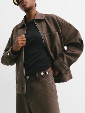 Pull&Bear Baggy Jeans in Brown