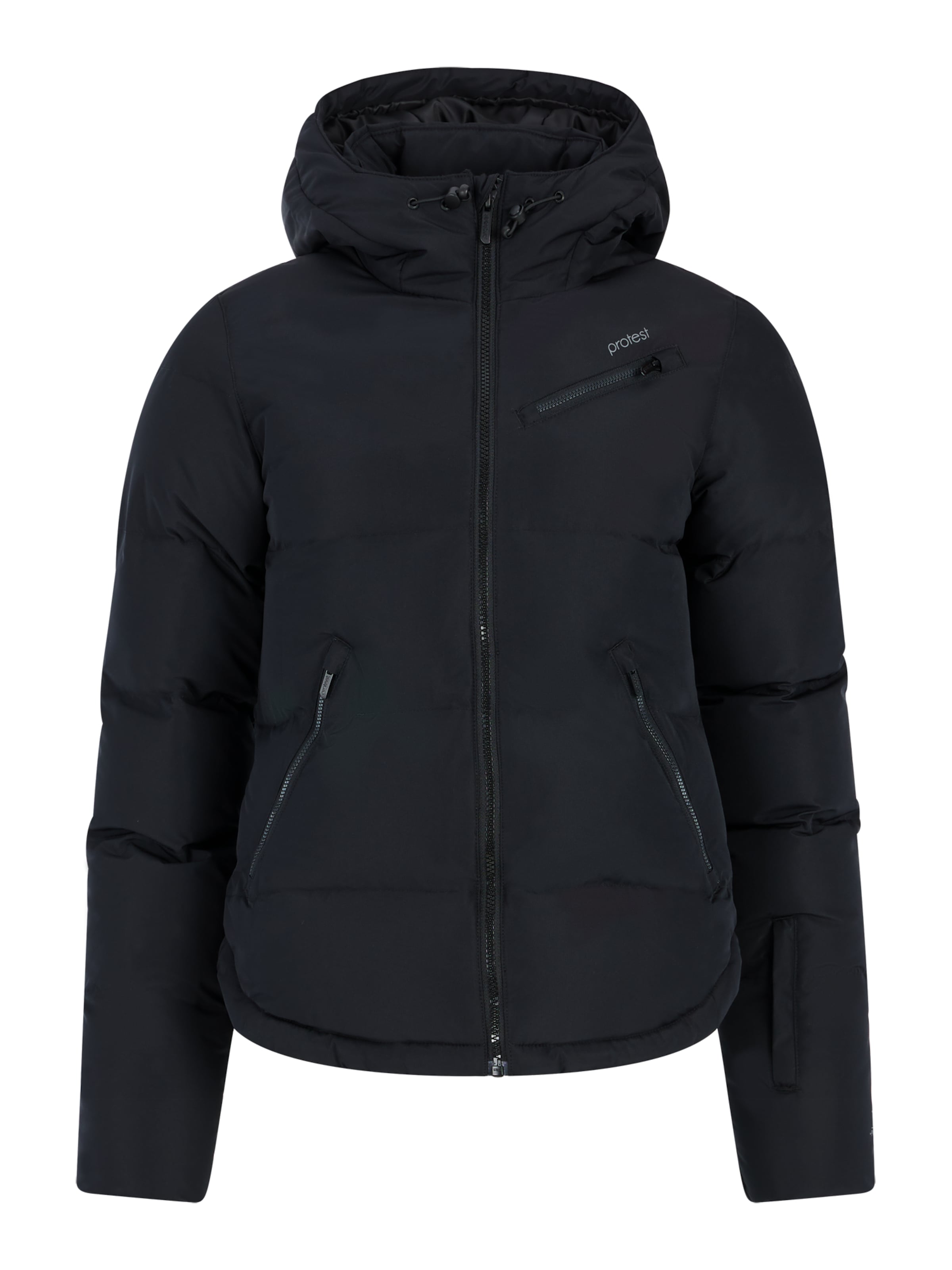 Veste de sport 'LUCID' PROTEST en noir : devant