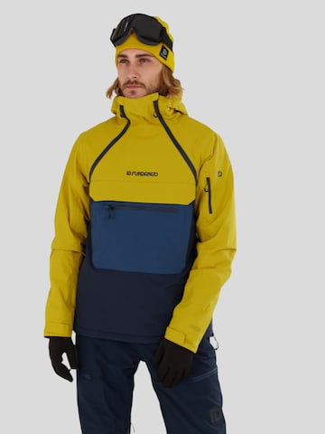 Fundango Udendørsjakke 'Hydra ECO Anorak' i gul: forside