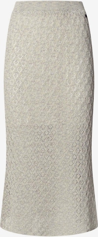 Pepe Jeans Rok 'Claire' in Wit: voorkant