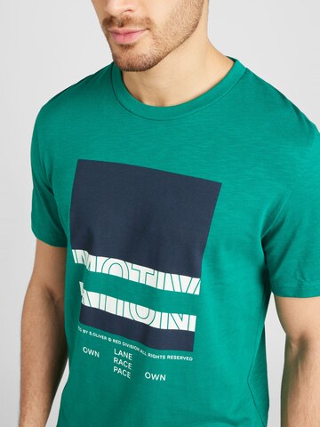 Tricou de la s.Oliver pe verde