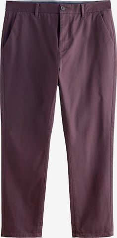 Next Slimfit Chinohousut värissä ruskea: etupuoli