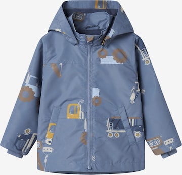 NAME IT Overgangsjakke 'NMMMax' i blå: forside