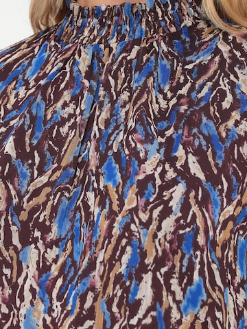 VILA Blouse 'VIFALIA' in Brown