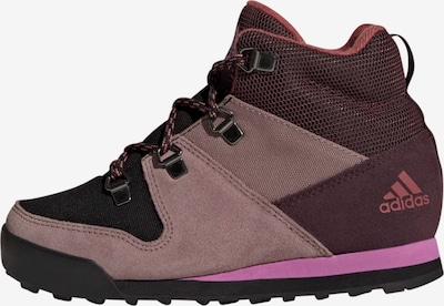 Boots adidas Terrex di colore rosa antico / rosso scuro, Visualizzazione prodotti