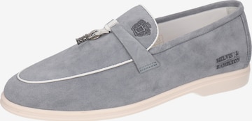 MELVIN & HAMILTON Mokassin 'Adley 24' in Blau: Vorderseite
