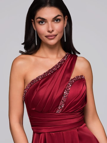 Ombre Abendkleid‌‌‌ in Rot
