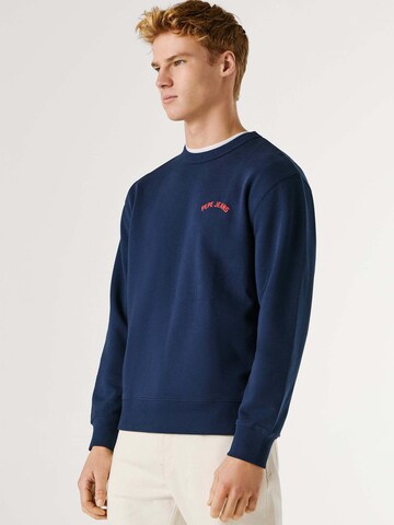 Pepe Jeans Sweatshirt 'GIDEON' in Blue