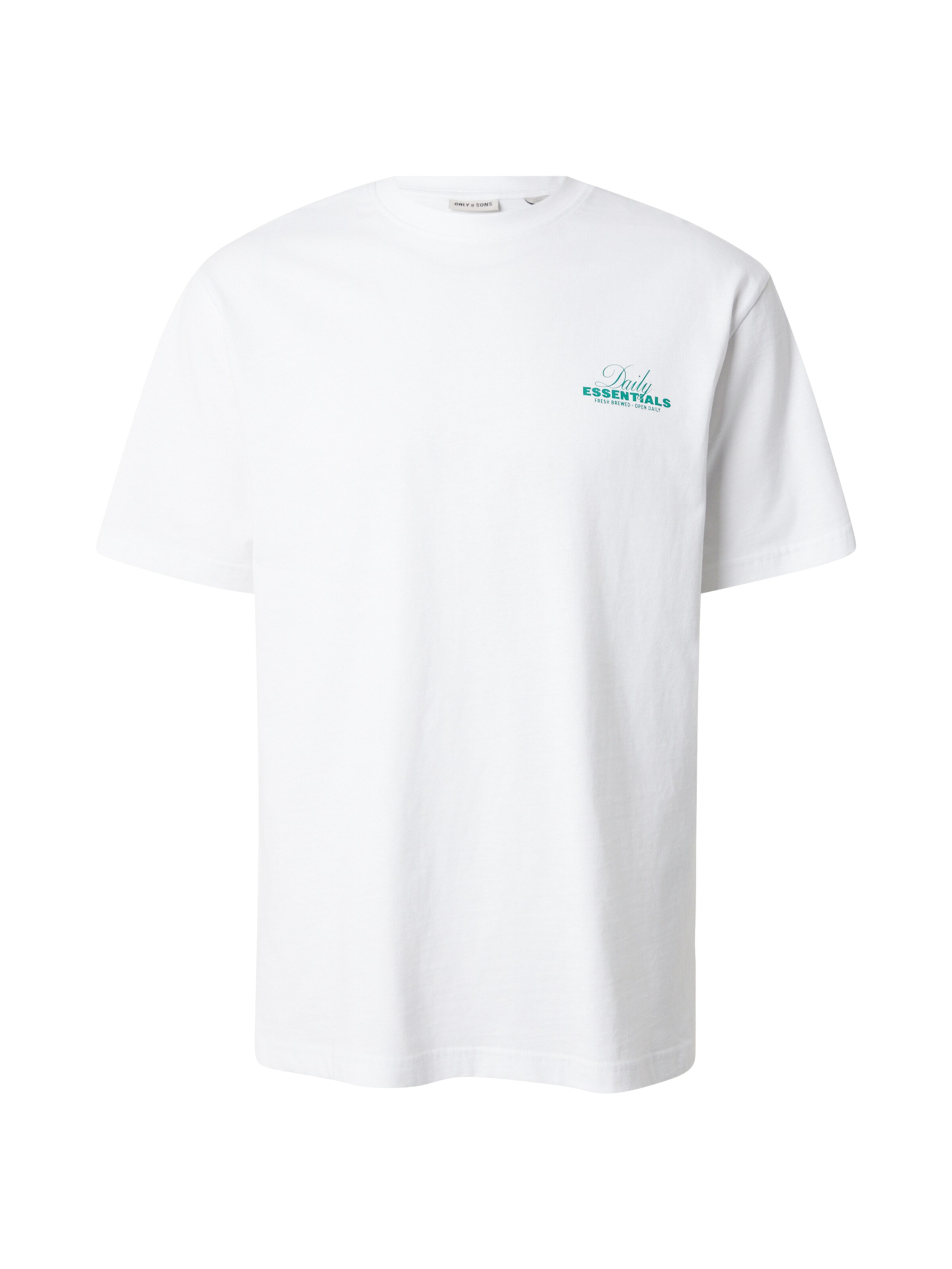 Only & Sons T-Shirt 'ONSFRED' in Weiß: Vorderseite