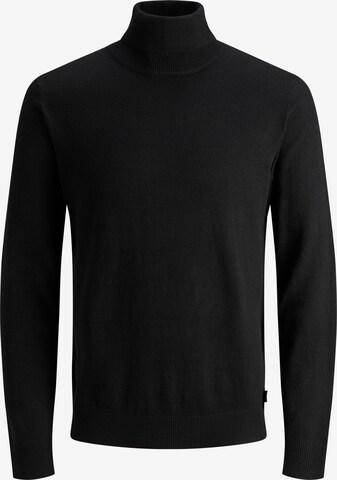 Pull-over 'Emil' JACK & JONES en noir : devant