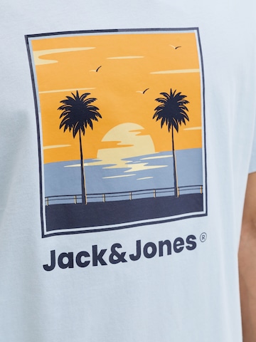JACK & JONES Koszulka 'JJPERRY' w kolorze niebieski
