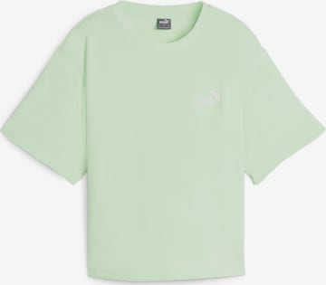 PUMA Shirt in Groen: voorkant