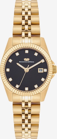 Montre à affichage analogique Rhodenwald & Söhne en or : devant