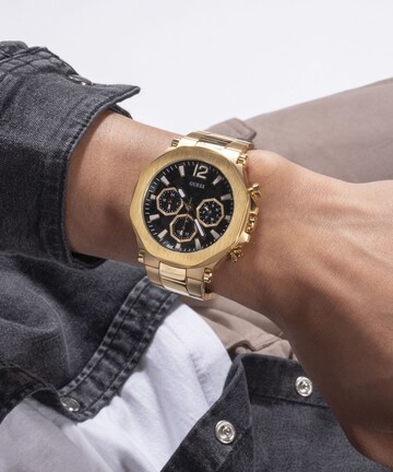 Orologio analogico 'Edge' di GUESS in oro