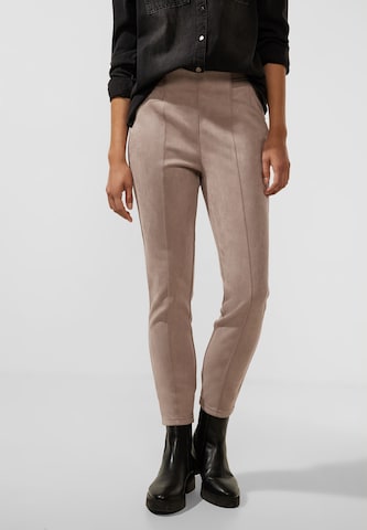 STREET ONE Skinny Hose 'Hope' in Beige: predná strana