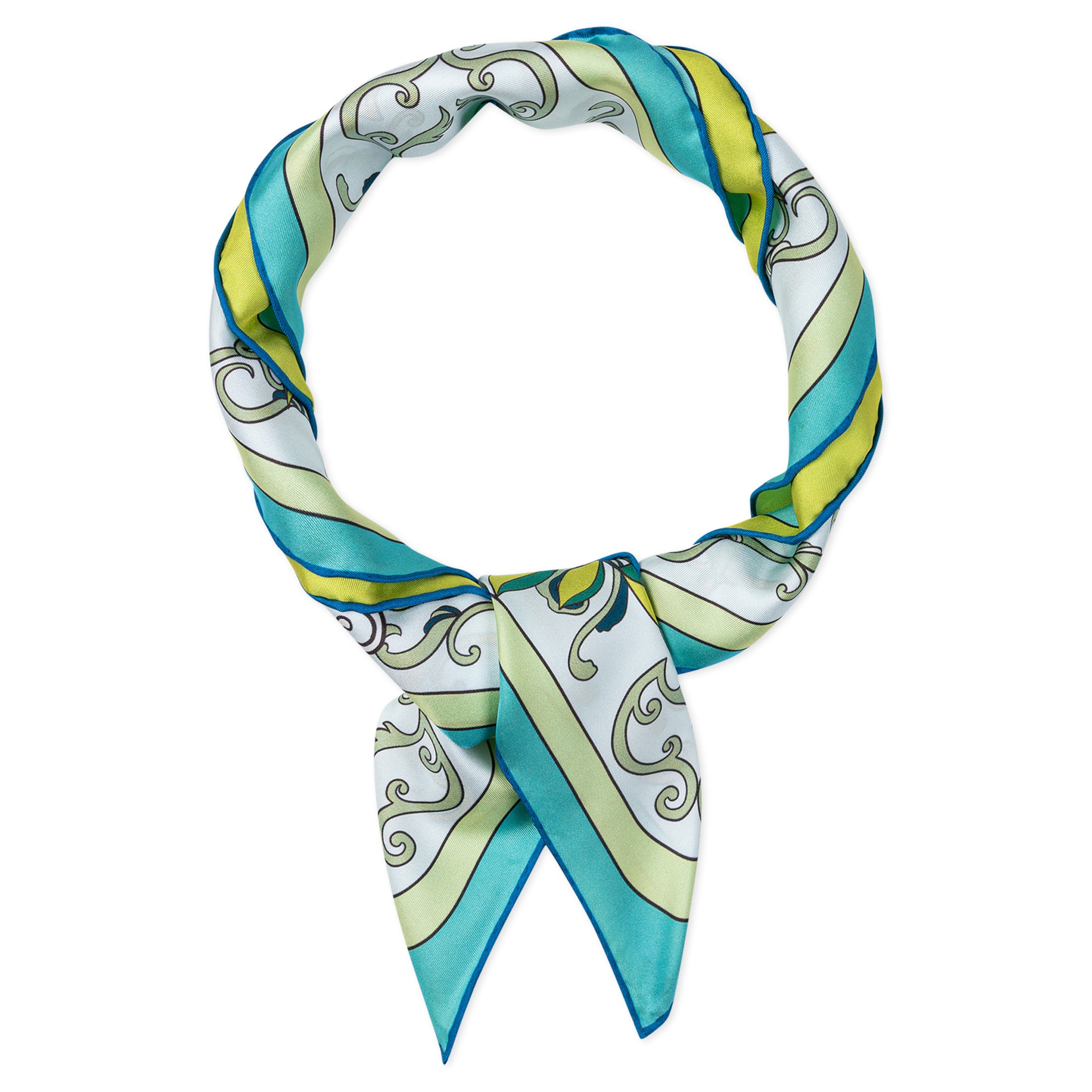 Foulard 'CITRUS GARDEN' di Roeckl in blu