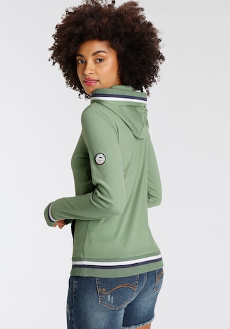 KangaROOS Athletic Sweatshirt in Green