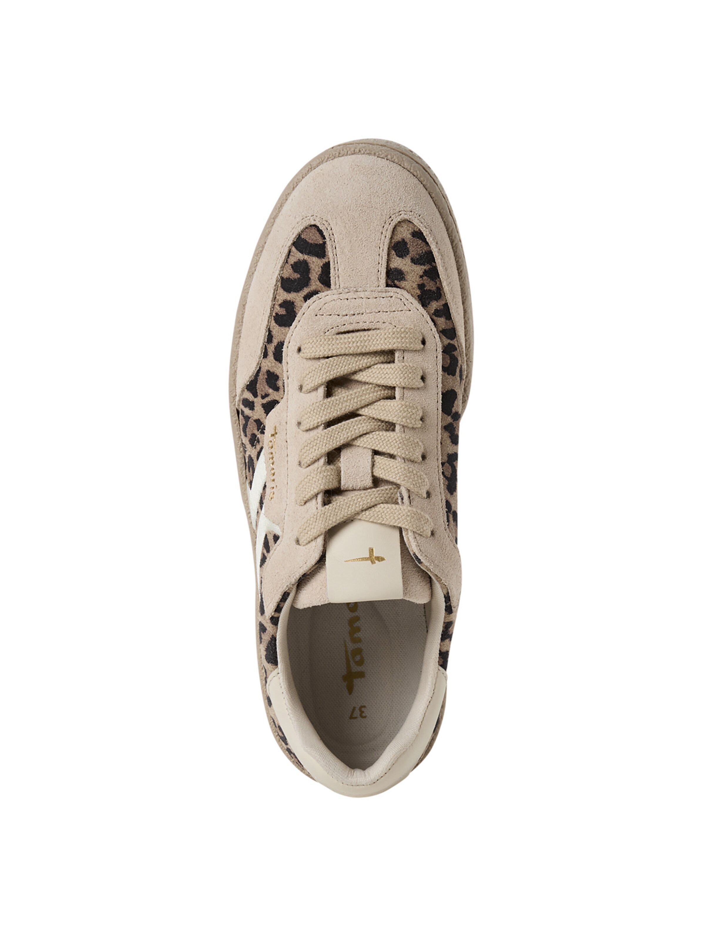 Tamaris Низкие кроссовки в Коричневый